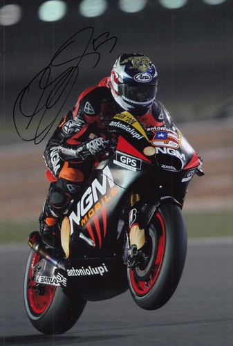 Colin edwards hand signed - hand,