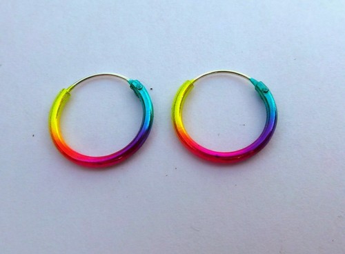Sterling silver anodised - ,