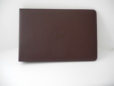 COUTTS BURGUNDY LEATHER
