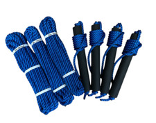 Mooring Ropes 2x8m 1x12m 14mm
