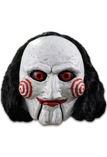 SAW Billy Puppet Deluxe Latex Mask Trick or Treat Studios Horror 