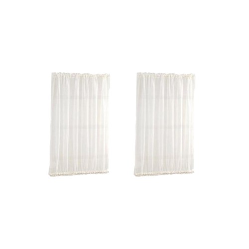 2pcs home french door curtains - home,