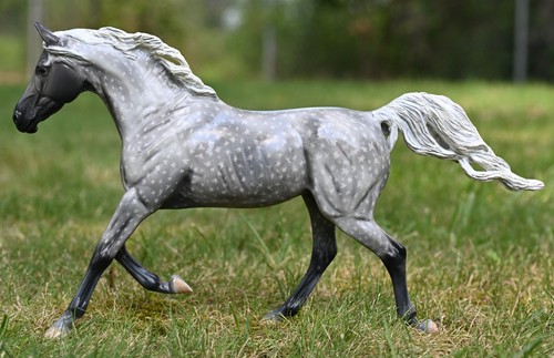 Breyer custom dapple grey - breyer,