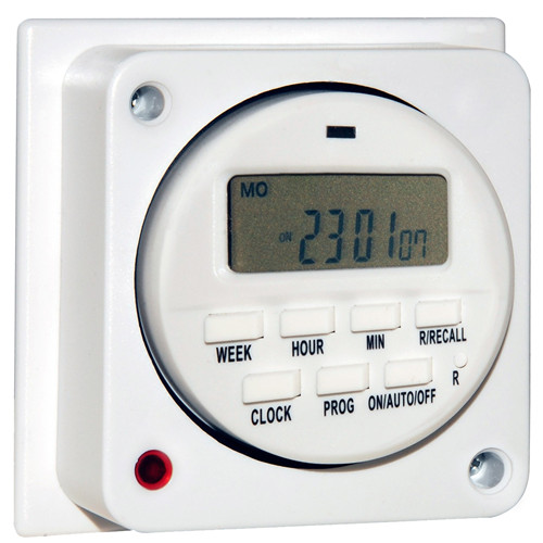Flush immersion heater - flush, timer