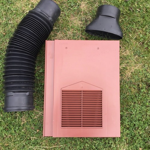 Roof tile vent klober with - roof,