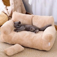 Luxury Cat Bed Sofa Winter Warm Cat Nest Pet Soft Bed for Small Medium Dogs Cats