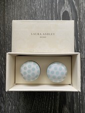 Laura Ashley Home Toby Spot Drawer Pulls Handles X2 Pair