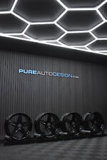 Genuine Audi A5 A4 A3 18" REFURBISHED VIPER BLACK Alloy wheels x FOUR