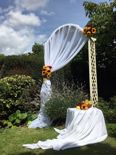 Premium quality white voile - premium,