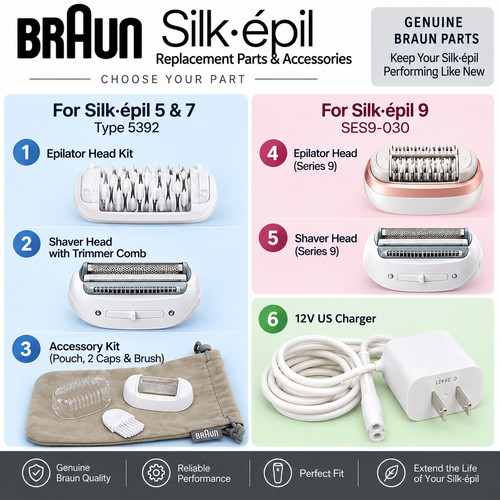 Braun silk epil 9 - 9, epilator