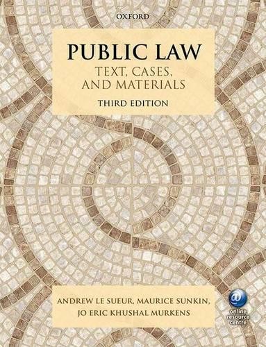 Public law text - cases,, and