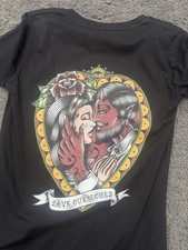 Save Our Souls SOS Clothing Medium  long lost love T-shirt Alternative