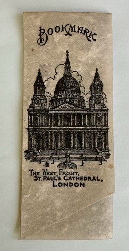 Antique victorian bookmark - victorian,