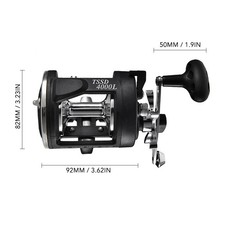 1-Boat Sea Fishing Reel Trolling Fishing Reel Right Hand Drum Fishing Wheel AHJS