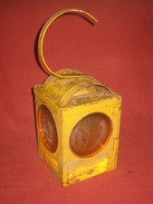 Vintage yellow roadworks