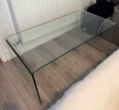 Modern curved glass coffee - modern,