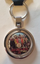The Beatles -Iconic Album Sgt Pepper Spinner Keyring - RARE