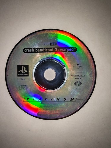 Ps1 crash bandicoot disc - ps1, 3