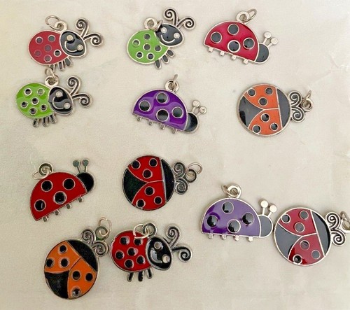 Ladybug charms for jewellery - ladybug,