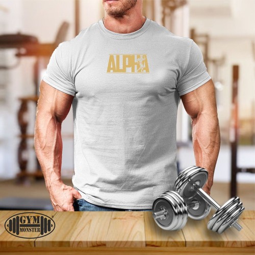 Alpha shirt gym clothing - alpha, t