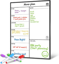 Magnetic White Board Fridge