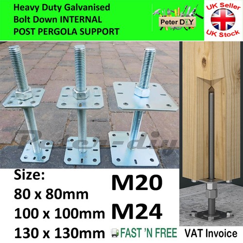 Heavy duty galvanised bolt - galvanised,
