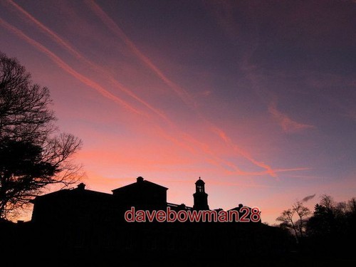 Photo stable block - , sunset