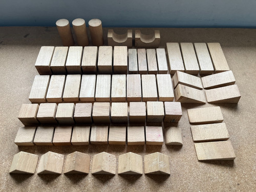 Bundle vintage wooden - of,