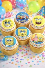 Set of 25 Spongebob edible