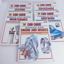 AA Car Care Books 5 Volumes