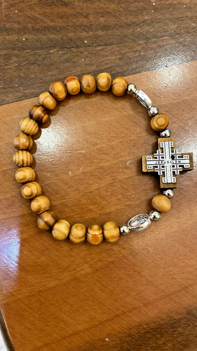Handmade olive wood jerusalem - handmade,
