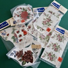 Vtg Ceramic Decals Mixed Media
