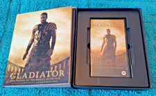 Gladiator Limited Edition VHS Cassette & Book Box Set - Used Very Good Condition