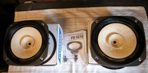 Pair fostex fe167e 5 - fe167e, 6.5"