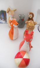 Aurora World The Gruffalo's Child Soft Skittles & Ball  in bag JULIA DONALDSON