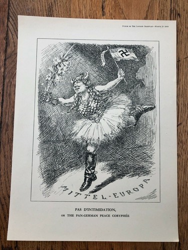 1938 cartoon print winston - cartoon, "