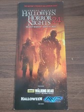 Halloween Horror Nights HHN24 AMC The Walking Dead Rare Promo Flyer Not Map