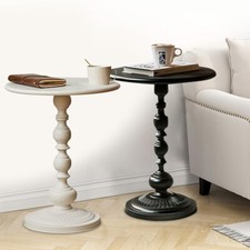 Vintage Metal Small Round Side