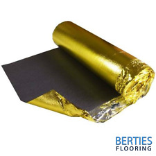 Sonic Gold 5mm Thick - Wood & Laminate Flooring Underlay - 1 Roll