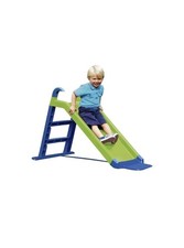 Chad Valley 4ft Kids Garden Slide - Green and Blue