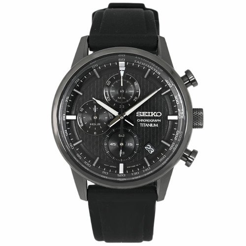 Seiko chronograph titanium - chronograph,