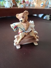 Christine Hayworth Baby Bear On A Rocking Horse Perfect Condition