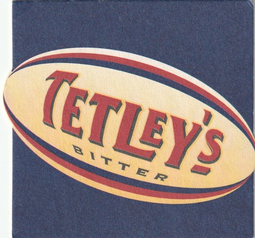 Beer mat tetleys - beer,