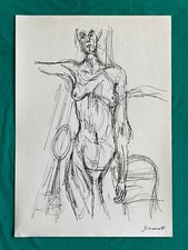 Alberto Giacometti drawing and