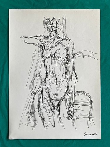 Alberto giacometti drawing - giacometti,