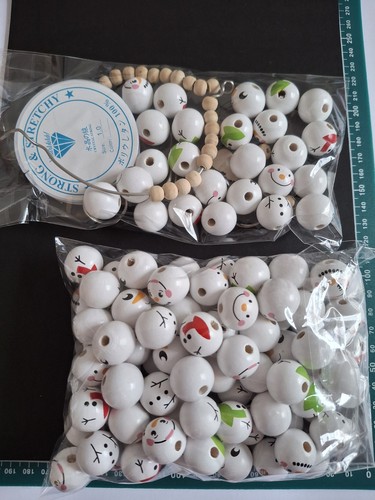 Wooden snowman faces - snowman, and