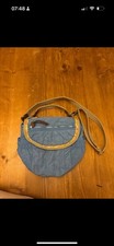 Ladies Fossil Blue Shoulder Bag Handbag Adjustable Strap