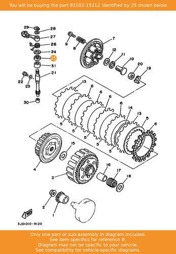 Yamaha oil seal 93102 15212 - oil, 93102-15212