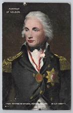 c1905 Portrait of Admiral Lord Nelson Postcard, Star Series GD&D London