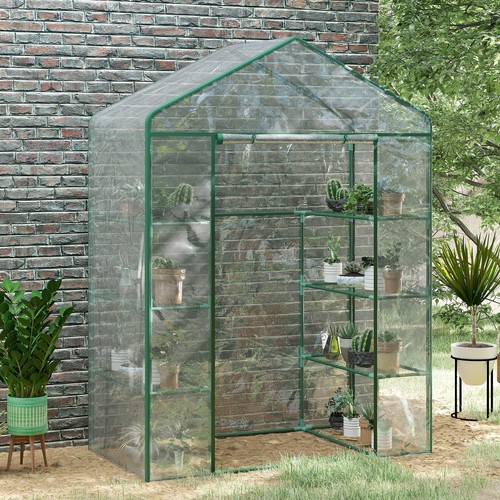 Garden greenhouse walk grow - walk, in